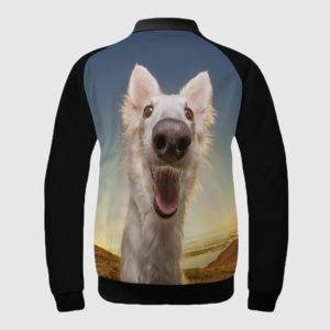 dog bomber jacket shop hilarious hound