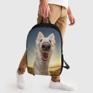 dog lover large backpack with laptop pocket shop hilarious hound